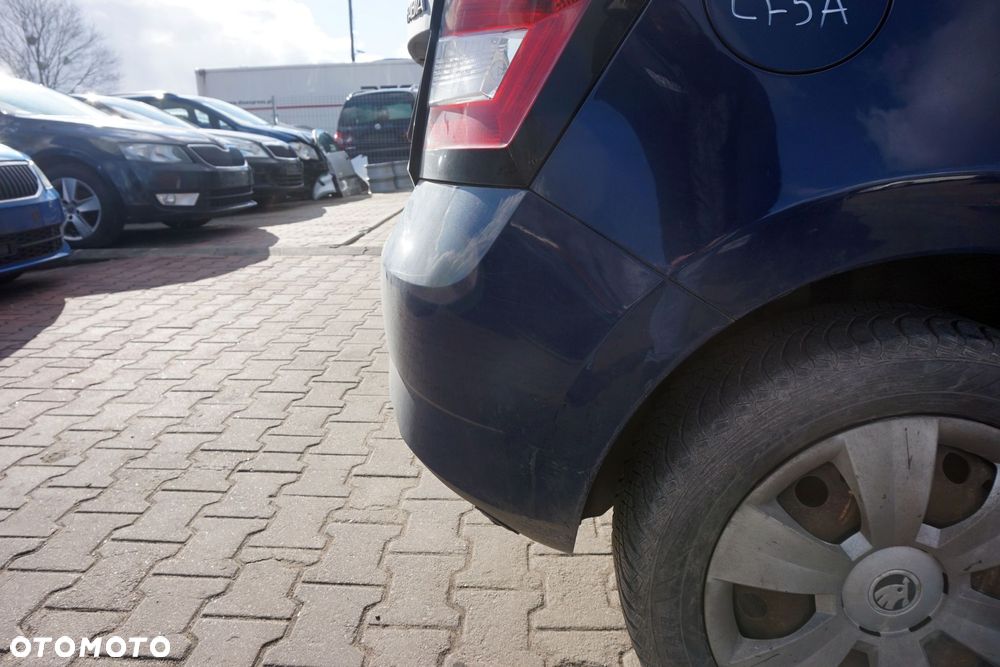 ZDERZAK TYLNY FABIA III NJ3 5D HB LF5A  GRANATOWY SKODA 2014-2018 - 5