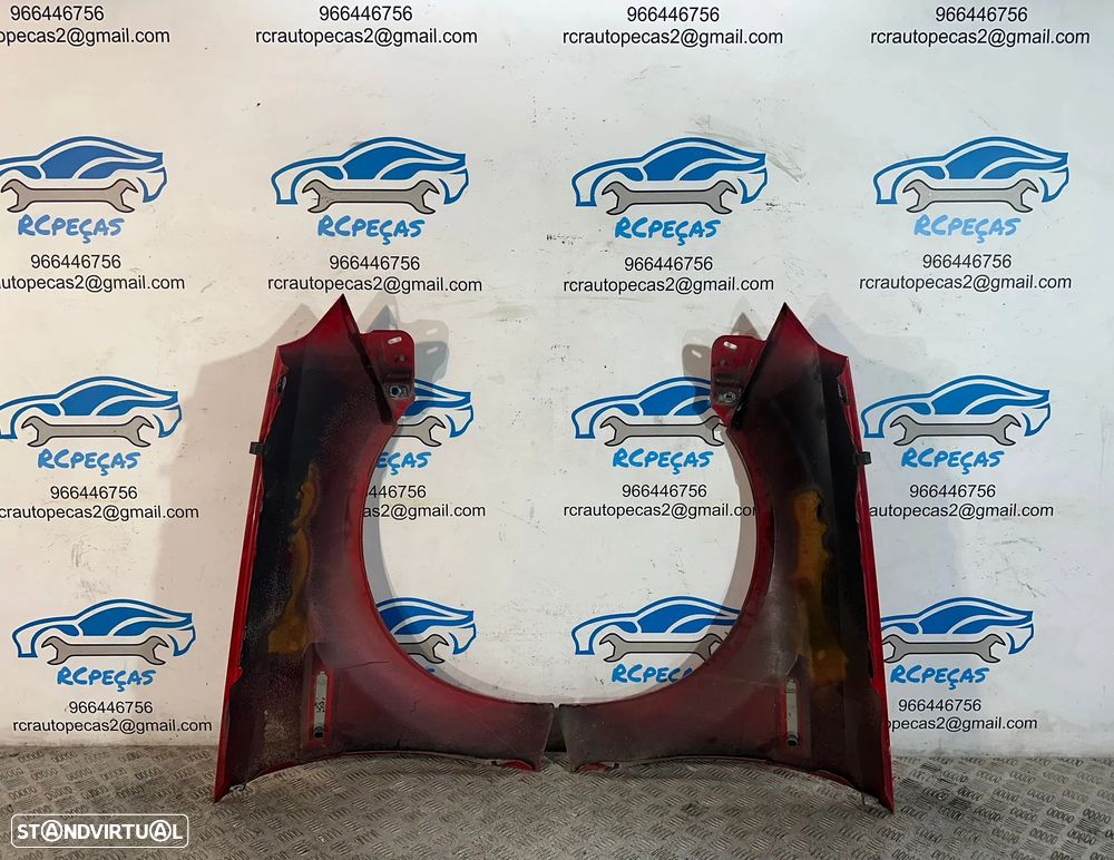 .Conjunto Guardalamas Frente Frontal Esquerdo Direito Original GM Opel Tigra Twintop 2004 a 2009 - 4