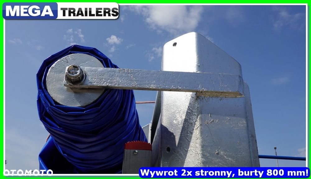 Inny Platforma / Wywrotka 2 strona, 12,60 m, burta 800 mm! - 35