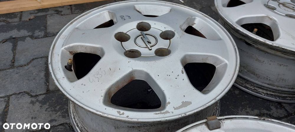 FELGA ALUMINIOWA 4 SZT OPEL ZAFIRA A 5X110 6JX15 ET43 - 7