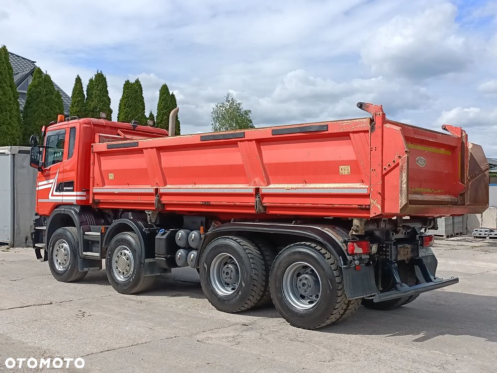 Scania G410 8x4 Meiller Kipper + Bordmatik/ Klima - 14