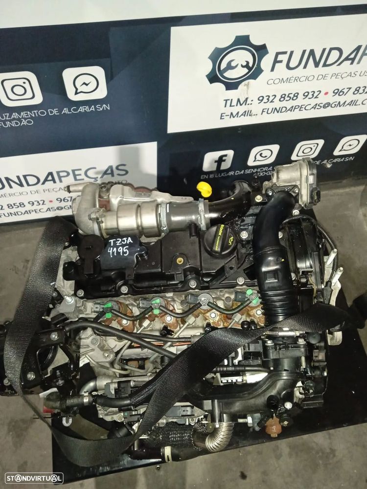 Motor Ford fiesta VII 1.6 TDCi 8V 95Cv Ref: TZJA - 4