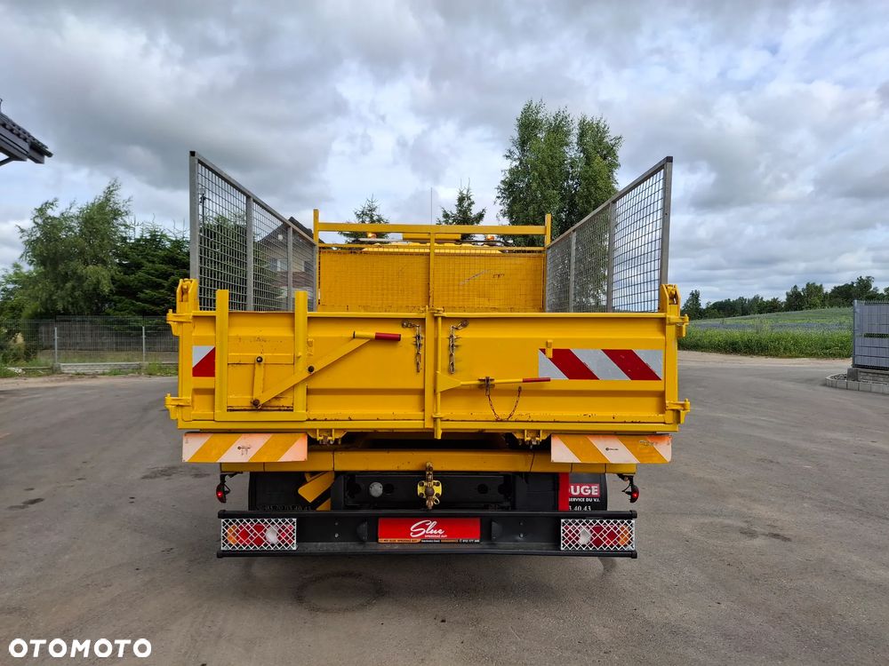 Renault D7.5 Wywrotka Kipper 3 Strony Hak Euro 6 2015r 3 Miejsca Skrzynia Dzielone Burty Bliźniak 7500 KG - 7