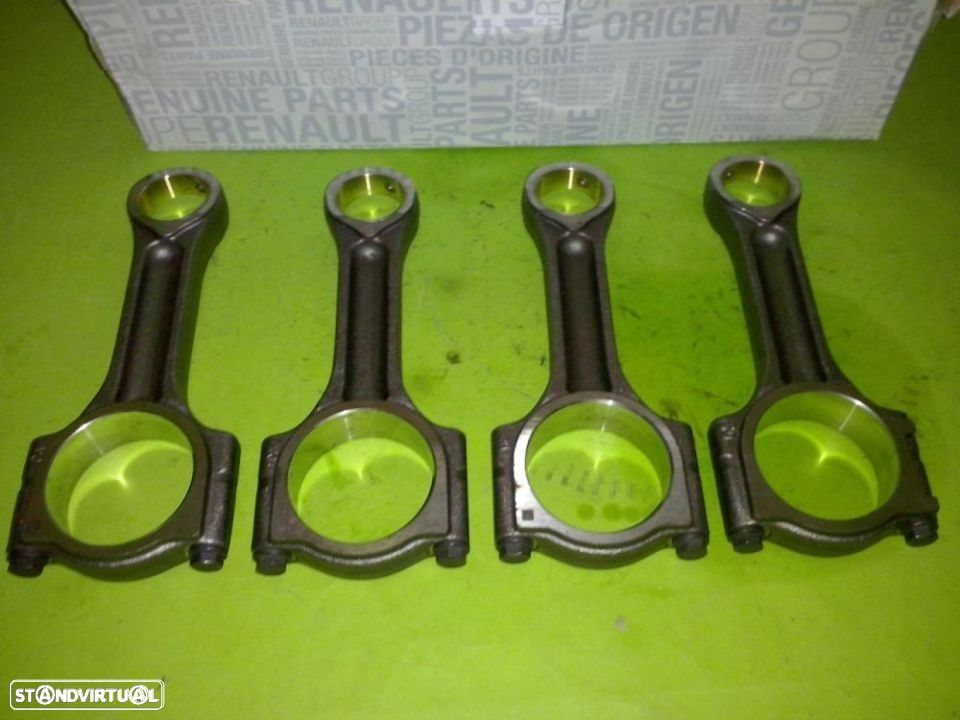 Bielas do motor Renault 2.0 dci M9R Trafic Laguna (Nova Original) - 1