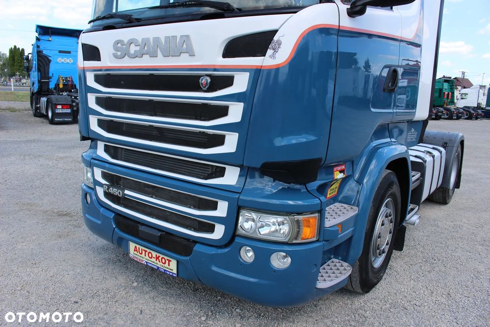 Scania R450 /HYDRAULIKA/ STANDARD/ BL.MOSTU /RETARDER /*SERWIS*/ SUPER STAN / - 17