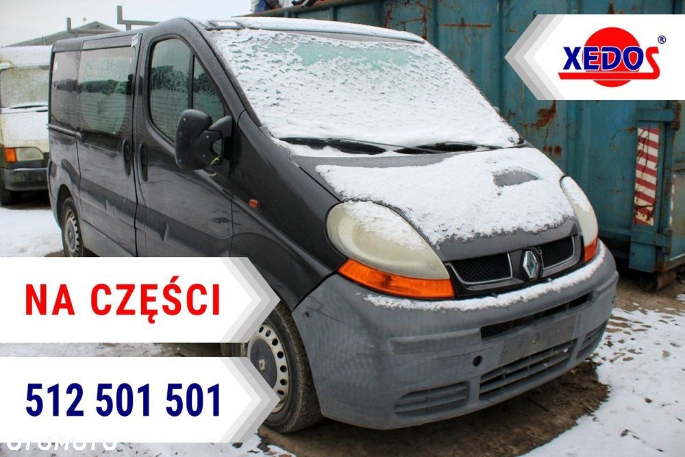 Renault Trafic II 2002 1.9DCI F9Q760 Bus (MASKA, ZDERZAK, LAMPA, BŁOTNIK, DRZWI, SZYBA, FOTEL) - 1
