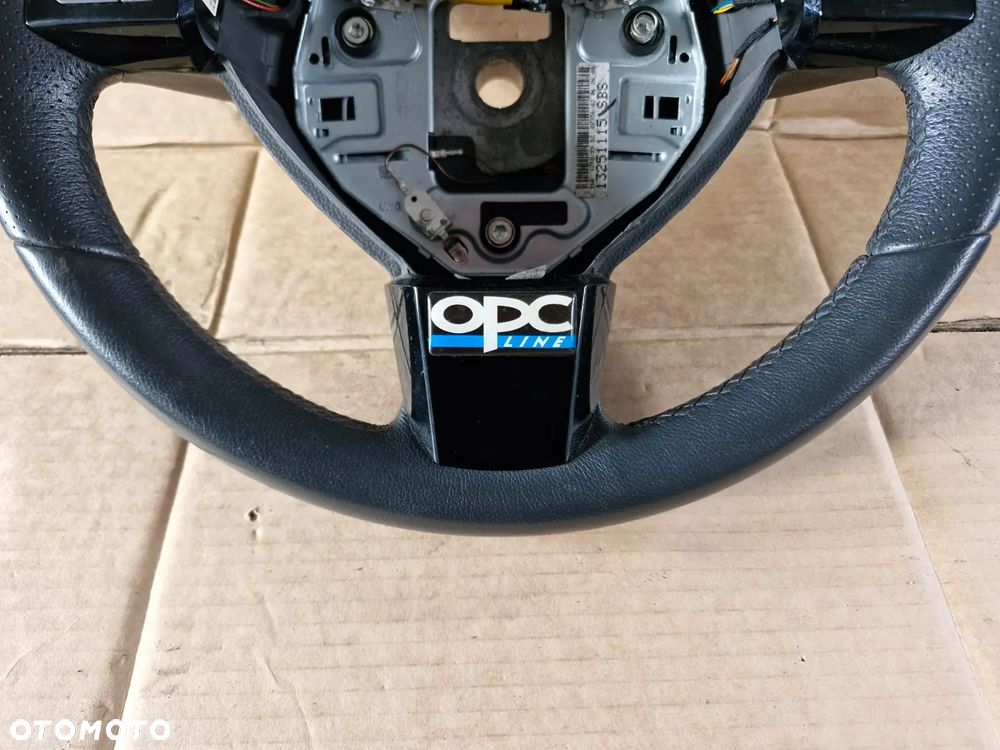 Kierownica skórzana skóra Opel Astra H III Zafira B sterowanie - 4