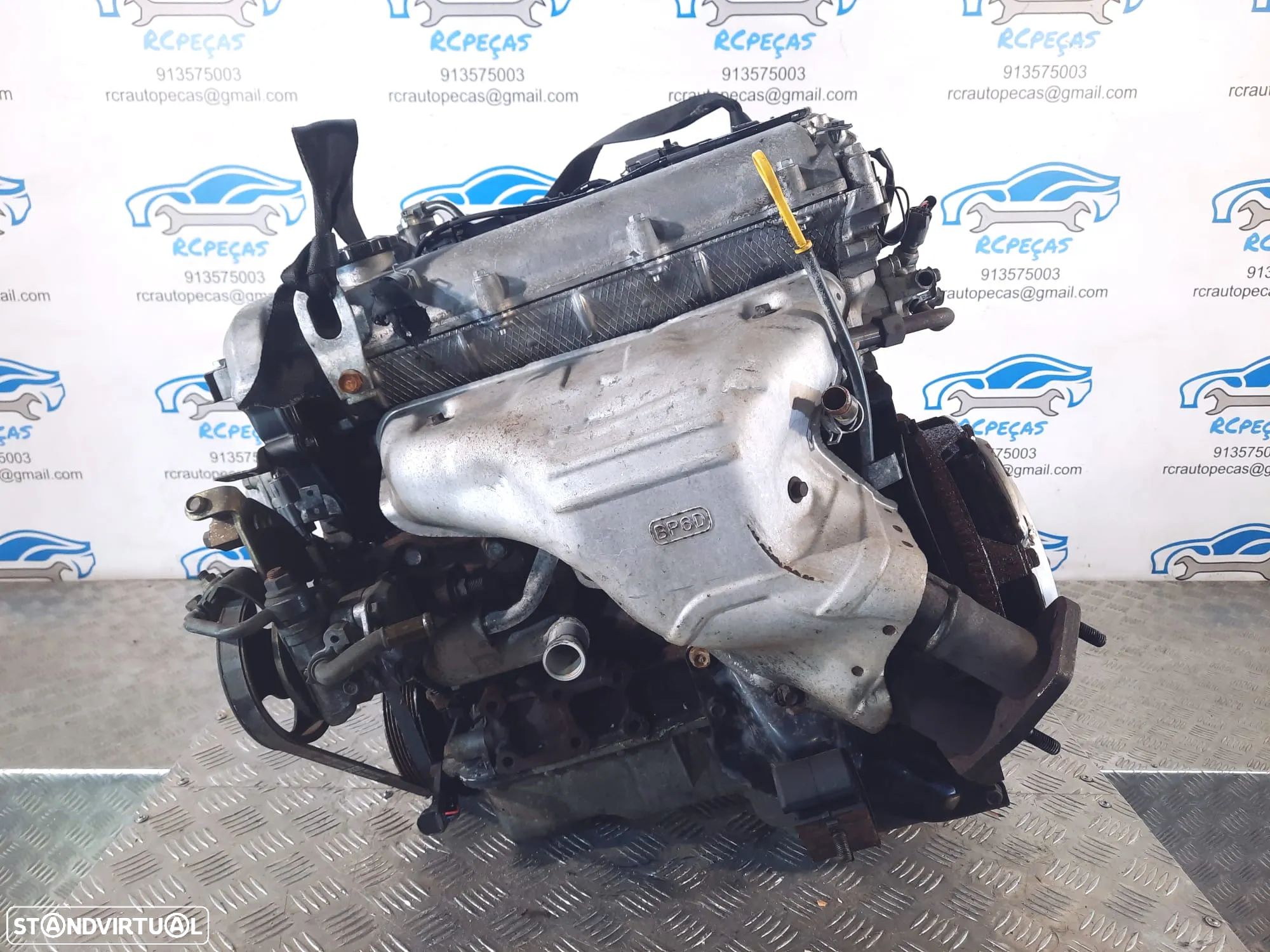 .MOTOR COMPLETO 1.8i 16V 146CV BP6D MAZDA MX5 MX-5 II 2 MK2.5 NB MOTOR ARRANQUE ALTERNADOR BIMASSA COMPRESSOR AR CONDICIONADO BOMBA DIRECAO TURBO INJETORES - 1