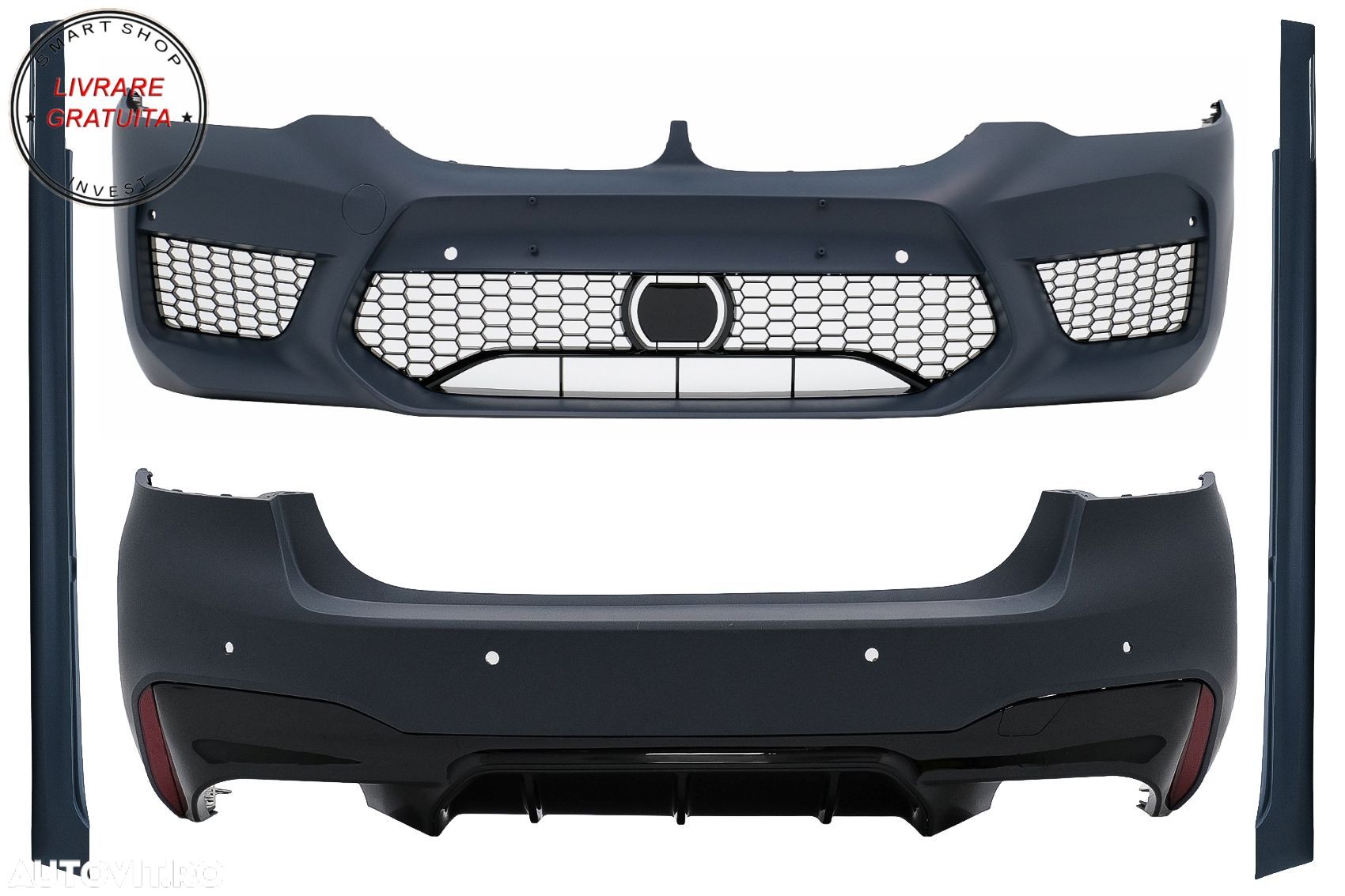 Pachet Exterior BMW Seria 5 G30 (2017-2019) M5 Design PDC- livrare gratuita - 1