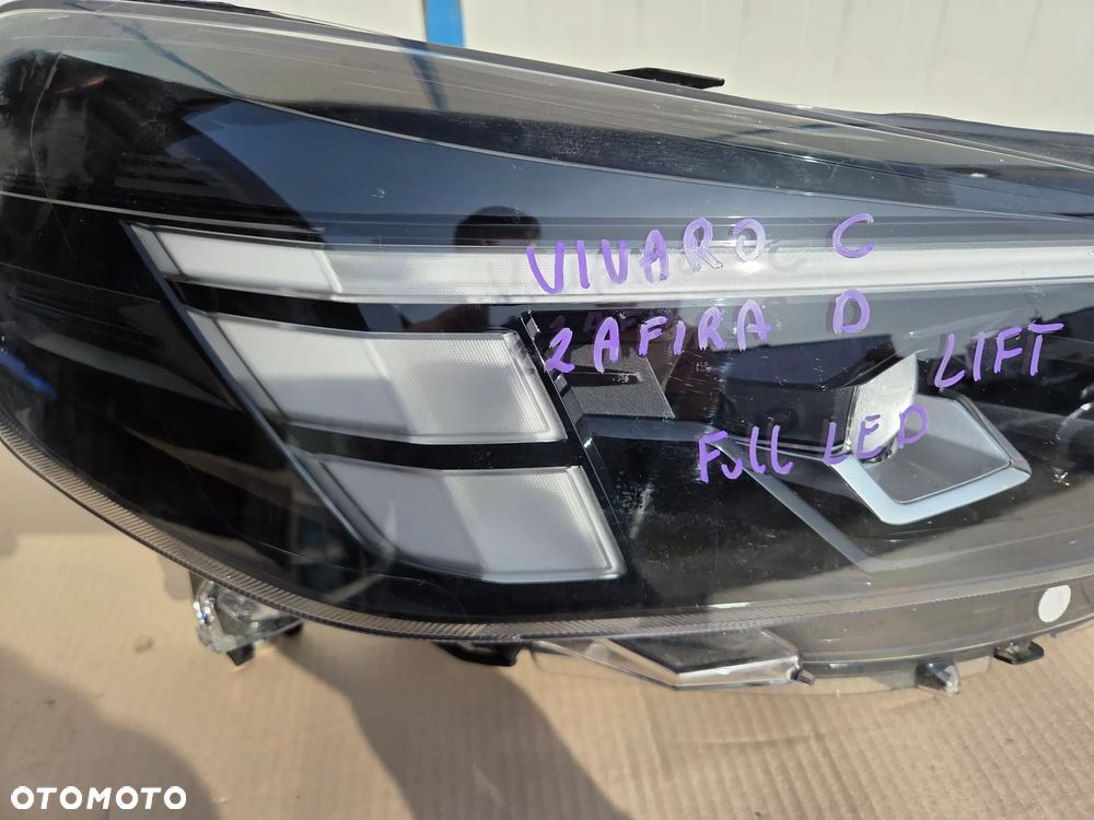 Lampa przednia prawa Opel Vivaro C Opel Zafira D LIFT FULL LED   9847209880 - 4