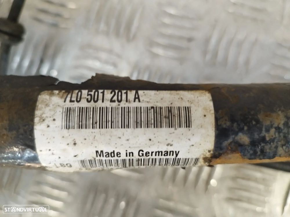 MANGAS EIXO TRASEIRO TRÁS PORSCHE CAYENNE TURBO S 9PA 7L0501201A 7L0501201 VW VOLKSWAGEN TOUAREG TRANSMISSÃO - 7