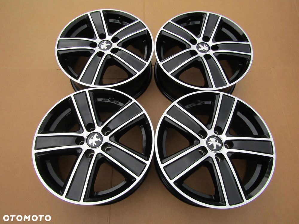 4x Felgi Aluminiowe 16 Citroen Jumpy IV Berlingo III C4 II Picasso Peugeot Expert Partner III Rifter 407 308 508 Toyota Proace 7 j 5x108 ET37 WZMACNIANE - 1