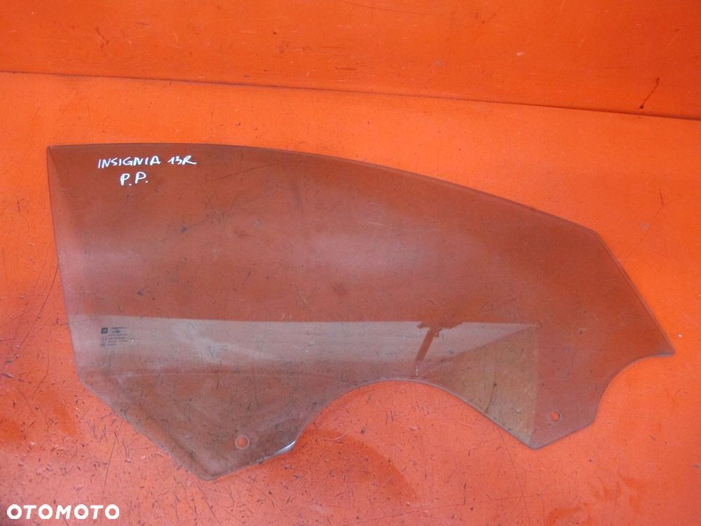 OPEL Vauxhall INSIGNIA A SZYBA DRZWI PRAWA PRZÓD PRZEDNIA 2013 ROK