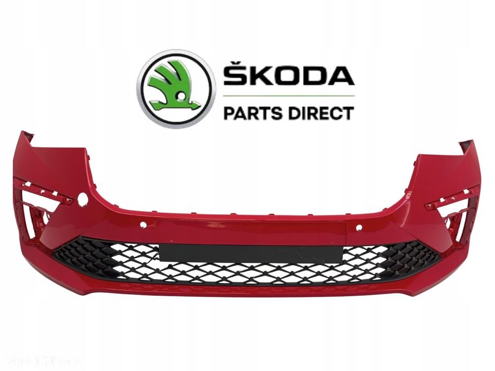 SKODA SCALA LIFT 2023- ZDERZAK PRZÓD PRZEDNI 657807221F ÷ - 1