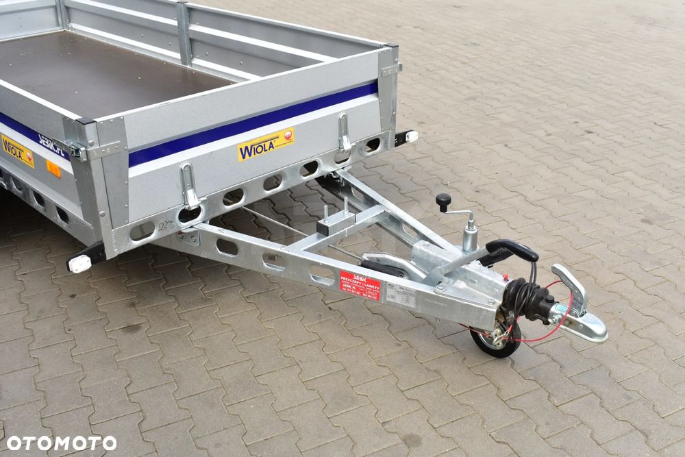 Wiola Mocna przyczepa ciężarowa W15C30 292 x 142 cm. DMC. do 1300 kg. DOSTAWA!! - 3