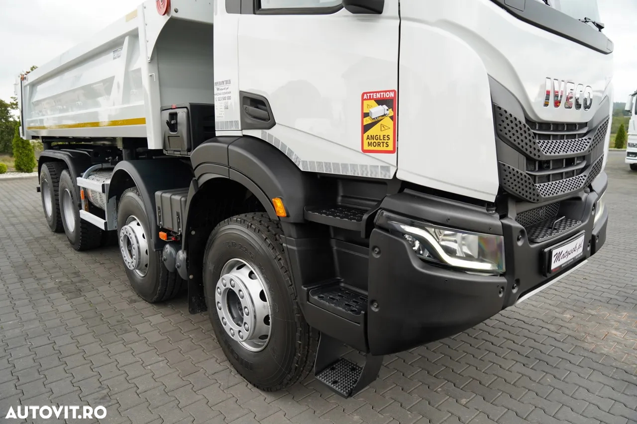 Iveco X-WAY 480 / 8X4 / BASCULATOR DUBLU / HIDRAULIC LATERAL / CLAPETĂ HIDRAULICĂ / AUTOMAT / IMPORTAT - 15