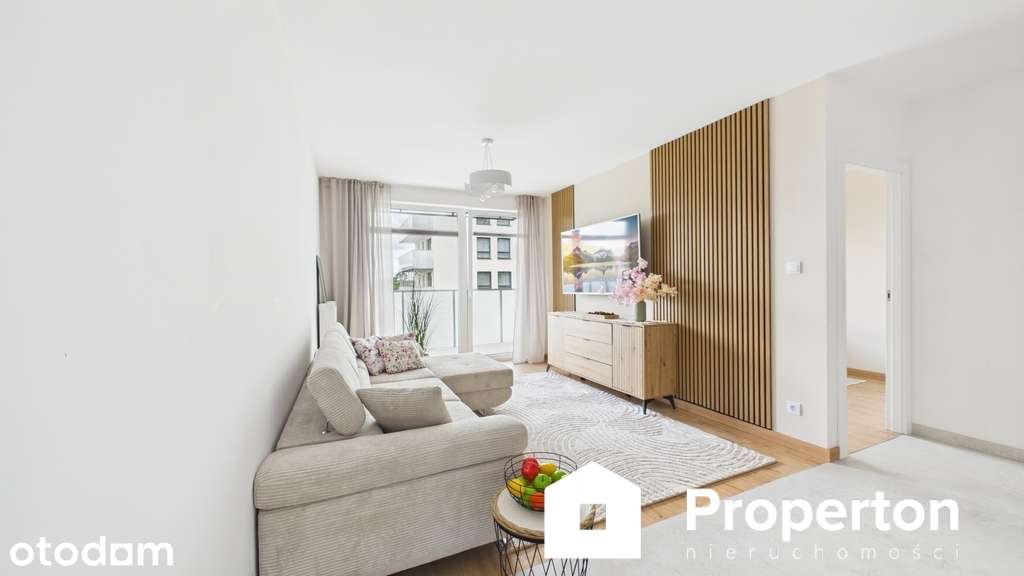 2 pokoje | 40,69 m² | wysoki standard | balkon