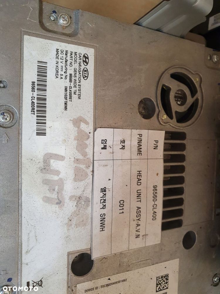 HYUNDAI SANTA FE IV LIFT RADIO NAWIGACJA 96560-CL400RET WYŚWIETLACZ - 3