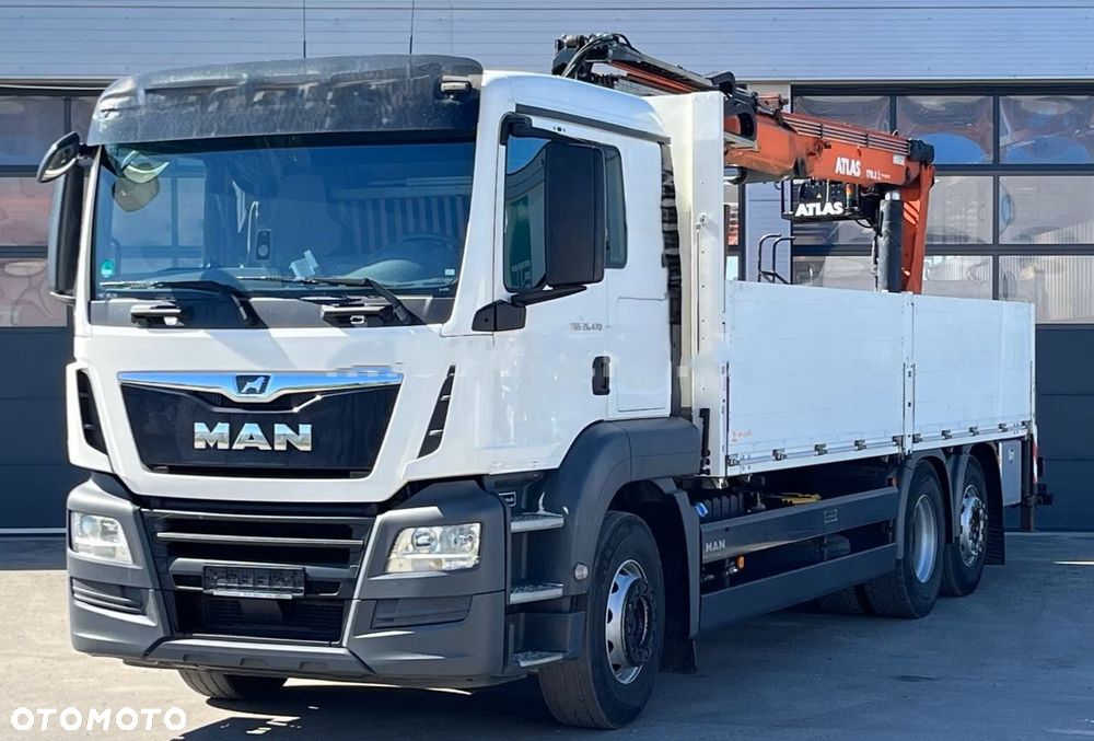 MAN TGS 26.470 6x2 BL + Atlas AK 170.2VB + Chwytak Kinshofer | Euro 6 - 1