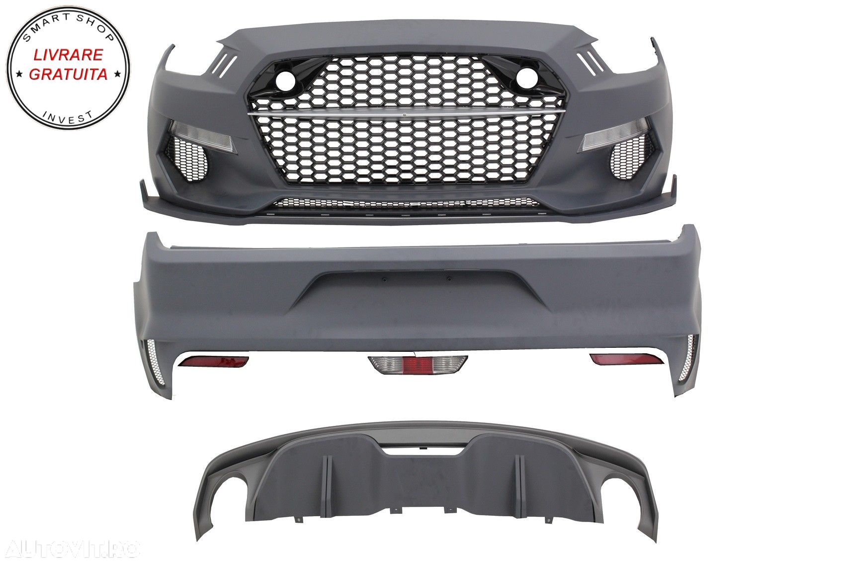 Pachet Exterior Ford Mustang Sixth Generation (2015-2017) Rocket Style- livrare gratuita - 1