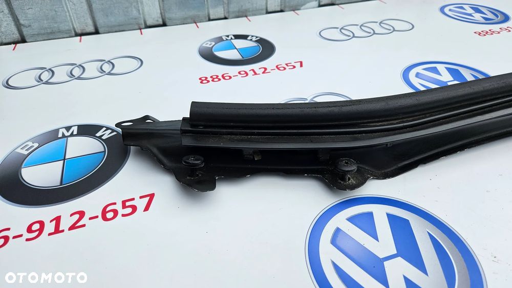 BMW 5 E60 E61 Osłona zderzaka przedniego Listwa górna zderzaka Uszczelka 7063835 Pas górny Wzmocnienie 7054360 - 2