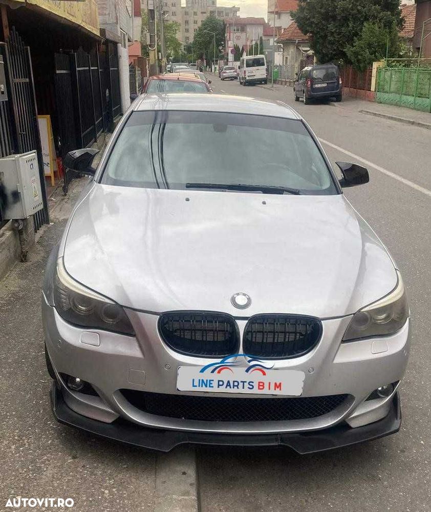 Set Capace Oglinzi Batman M BMW Seria 5 E60 E61 E63 E64, Negru Lucios - 8