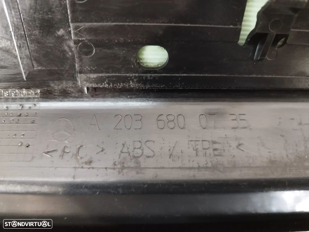.MOLDURA MOLDURAS DA SOLEIRA PORTA  MERCEDES W203 FRENTE FRONTAL ESQUERDA DIREITA TRÁS DIREITA A2036800835 - 6