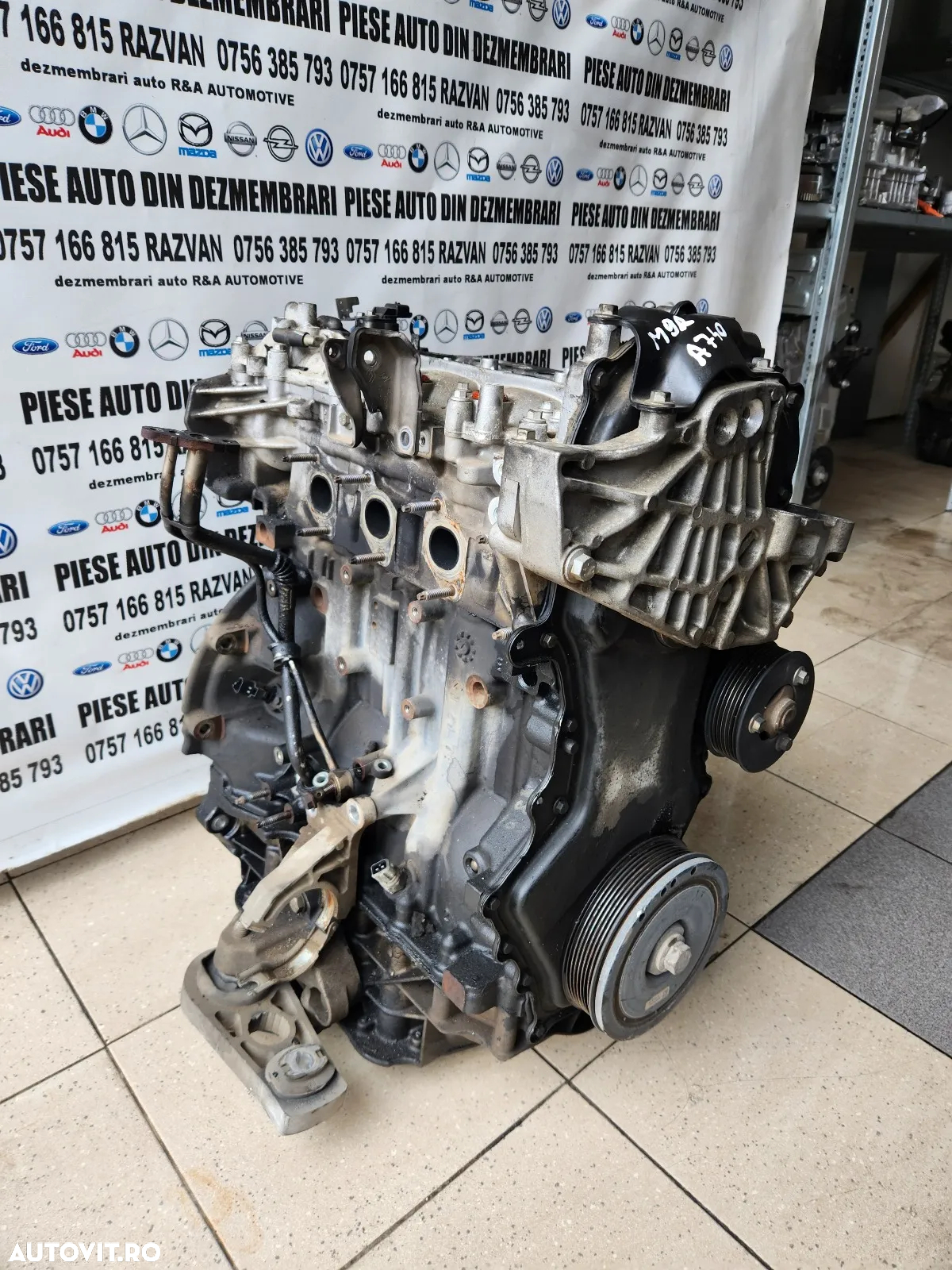 Motor 2.0 DCI M9RA740 Renault Scenic 2/3 Megane 2/3 Laguna 2/3 Vel Satis Etc - Dezmembrari Arad - 3
