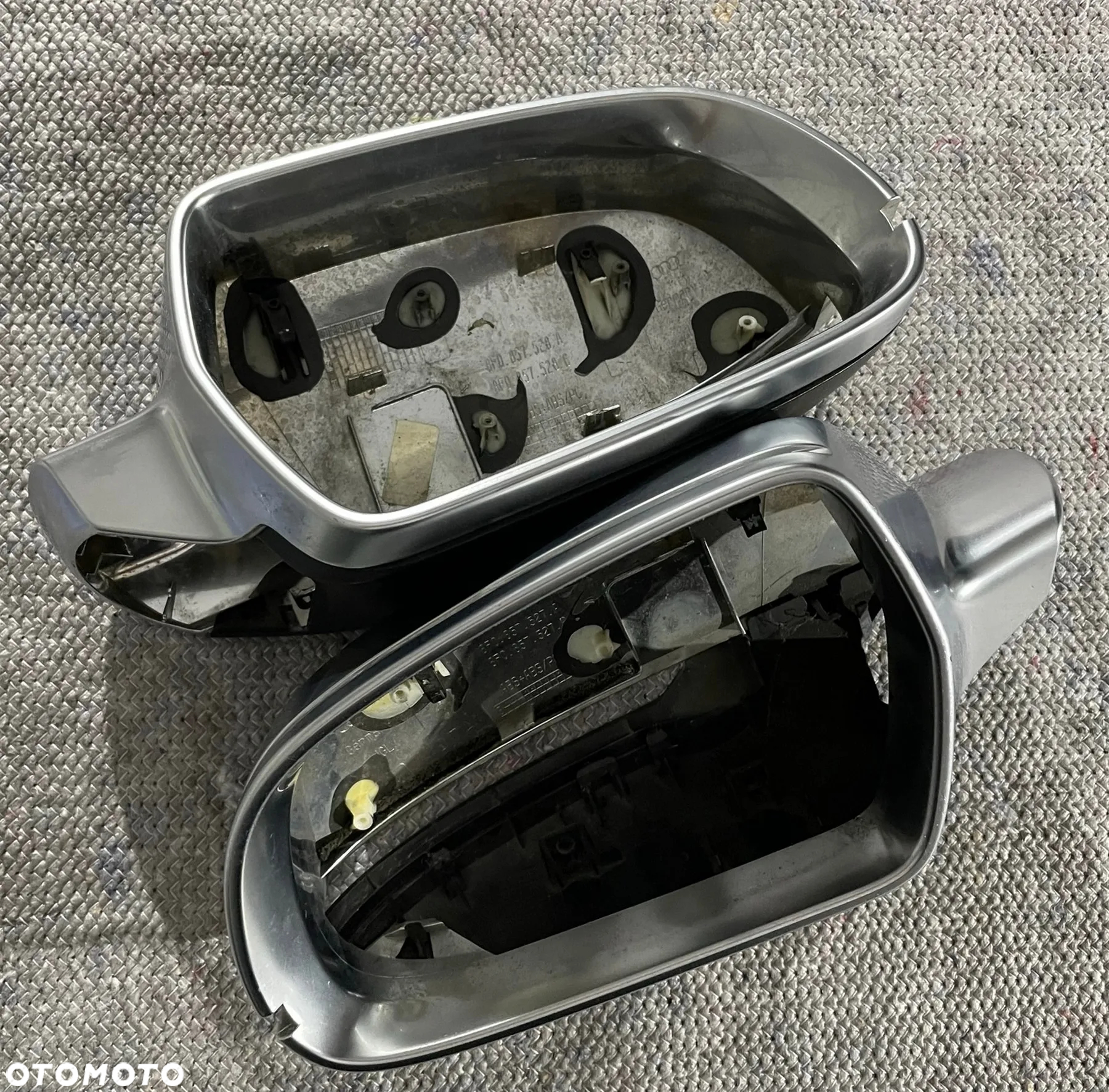Audi A3 S3 8P A4 S4 B8 8K A5 S5 8T obudowa lusterka lewa prawa chrom alu - 4