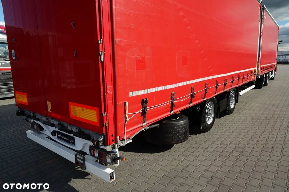 Mercedes-Benz ACTROS 2545 / ZESTAW TANDEM 120 M3 / PRZEJAZDOWY / 6x2 / OŚ PODNOSZONA / BIG SPACE / WIELTON / 2021 - 12