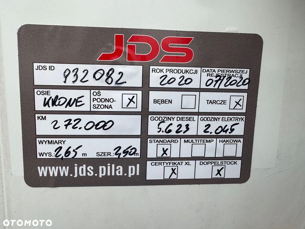 Krone Doppelstock, Thermo King SLXi 300 - 36