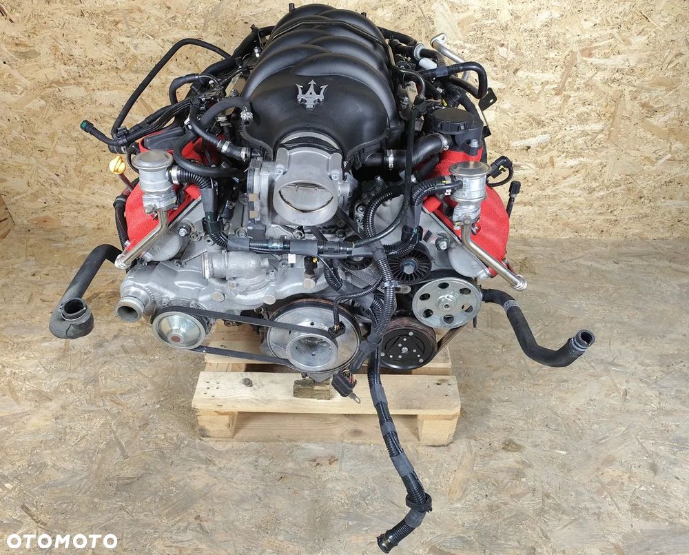 SILNIK KOMPLETNY MASERATI GRANTURISMO 4.7 L 450KM 2013r - M145S + Gwarancja - 3