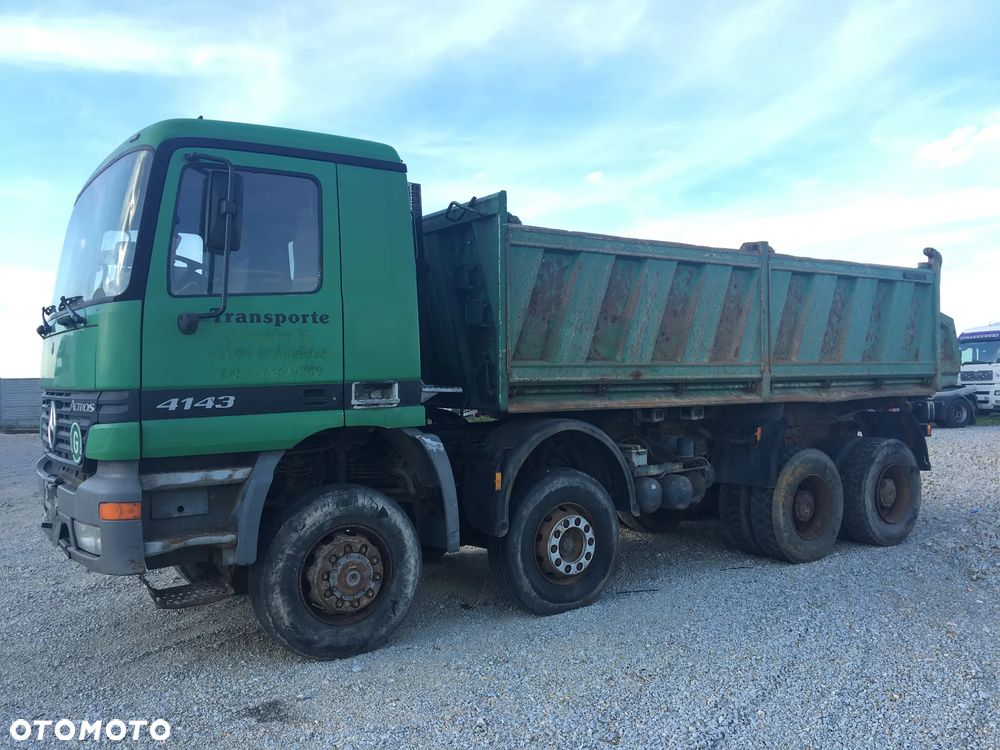Mercedes-Benz ACTROS 4143, Z NIEMIEC, NAPĘD 8x6, MEILLER KIPPER, MANUALNA SKRZYNIA, - 7