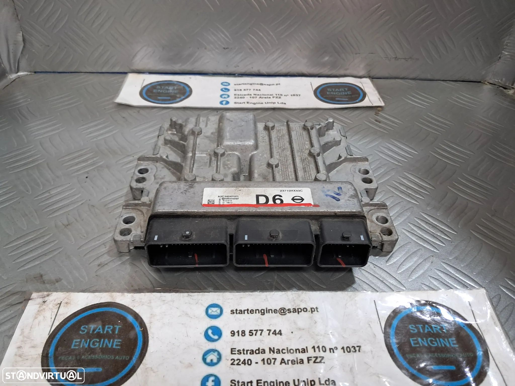 centralina do Motor Nissan Qashqai J11 1.5 DCI  A2C39567001 - 1