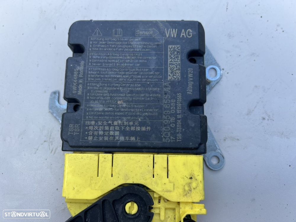 Centralina Airbags Com/erro/sinistrado Vw Golf VII 7 Ref:    5q0959655aa - 2