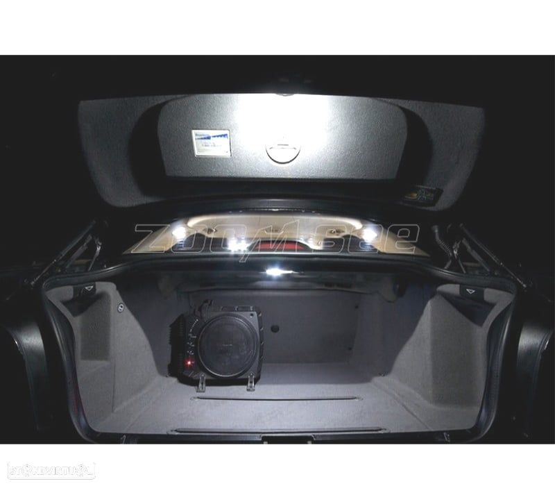 KIT COMPLETO DE 19 LÂMPADAS LED INTERIOR BMW E39 5 SERIE SEDAN 520I 535I 525I 528I 530I 540I M5 96- - 5