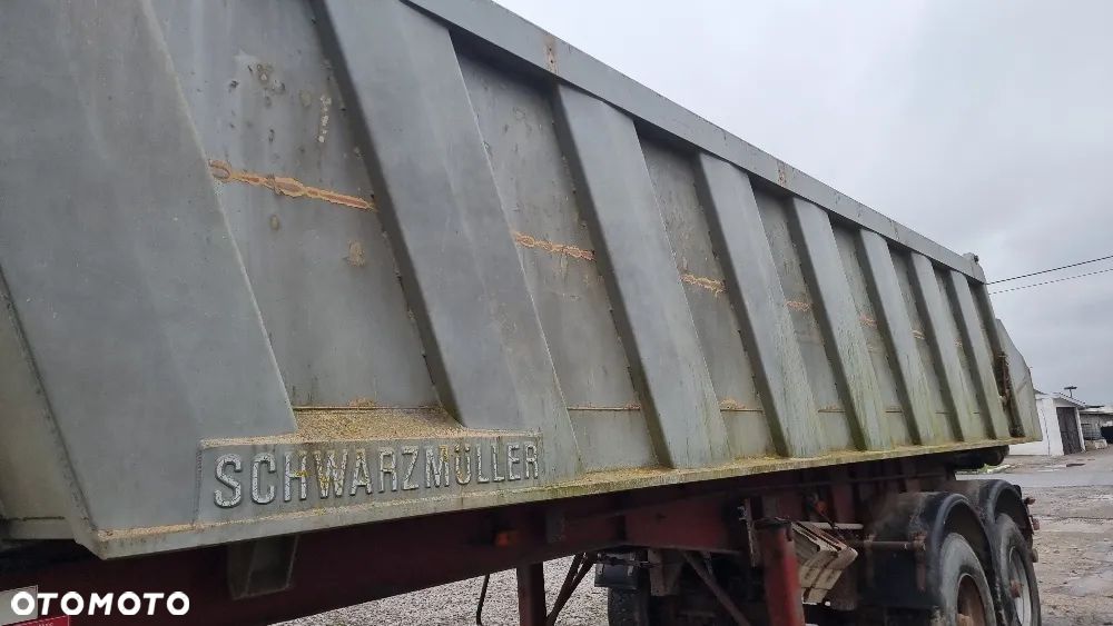 Schwarzmuller 26.000zł netto NACZEPA WYWROTKA MULDA 7,0M 2 OSIE MOŻLIWOŚĆ TRANSPORTU - 5