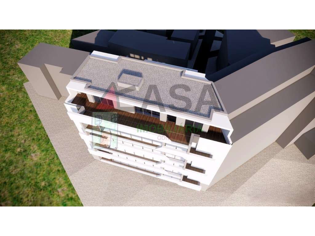 Terreno com Projeto para 15 Fogos + 16 Estacionamentos. - Grande imagem: 3/18