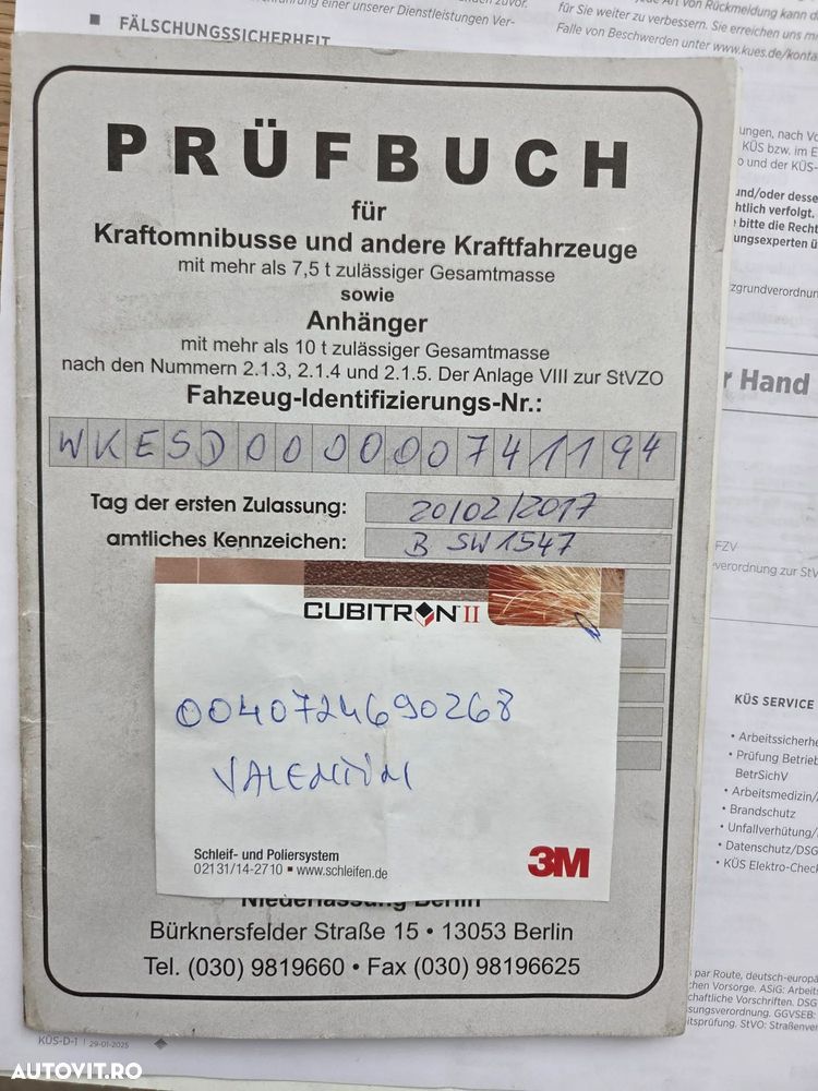 Krone model SD/R, THERMO KING SLXe, 2017, 758.847km, anv BUNE 80%, axa liftabila, axe JOST, TUV, rulata in GERMANIA, posibilitate leasing, STARE BUNA-PROMOTIE 15.900 EUR+Tva - 35
