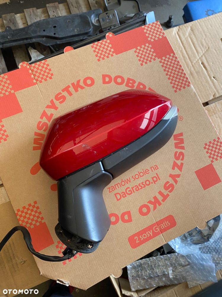 TOYOTA COROLLA E21 19- LUSTERKO ZEWNĘTRZNE LEWE KIERUNKOWSKAZ  WKŁAD SZKIEŁKO NAKŁADKA OBUDOWA LUSTERKA asystent e210 e 210 e 21 9 pin pinów 9-pin - 4