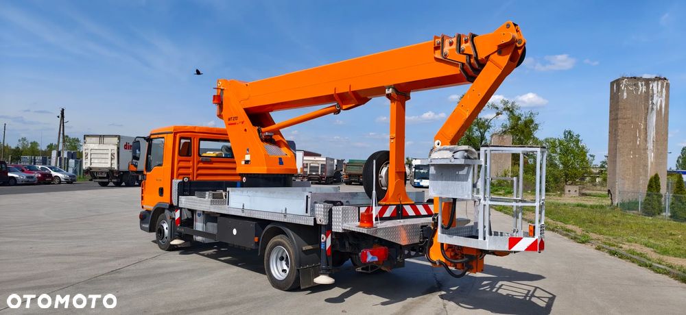 MAN Podnośnik koszowy Wumag WT270 Man TGL WT 270 2007r zwyżka ruthmann palfinger bison - 8