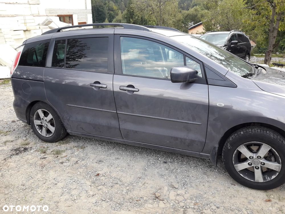 Mazda 5 05-10   Drzwi tylne prawe tył LEWY  W KOLOR 32S SZYBA BOCZNA oczna - 3