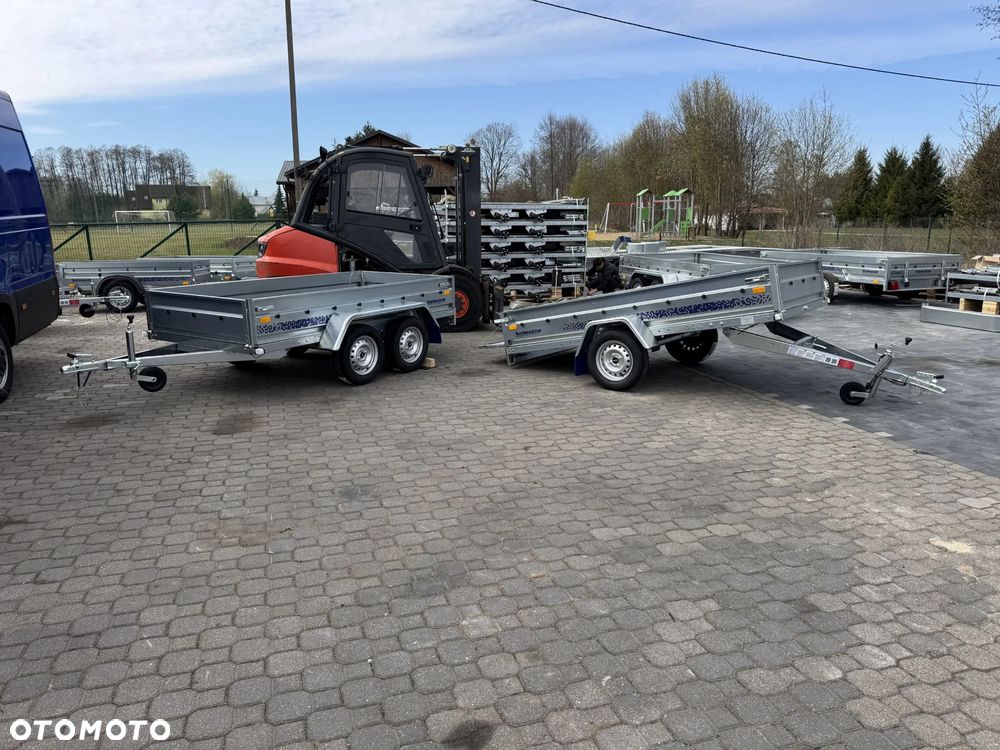 Niewiadów 263x132cm nowa przyczepka dwuosiowa 750kg BEG7527T FV 23% - 3
