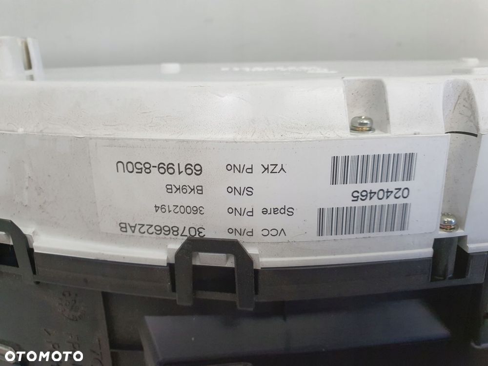 Volvo S80 II V70 III XC70 II 2.5 T turbo LICZNIK ZEGARY Europa 30786622AB - 6