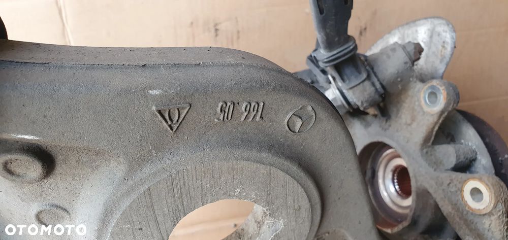 Zwrotnica piasta lewy tył tylna lewa kompletna wahacze Mercedes GL GL350 X166 W166 3.0 CDI - 8
