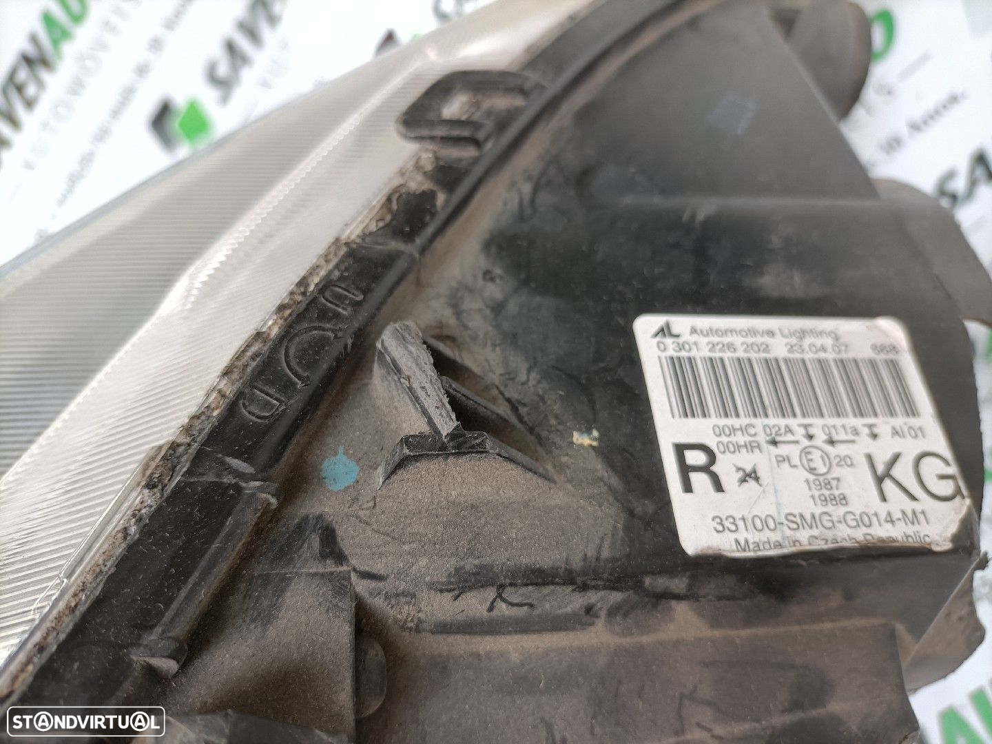 Farol Dto Honda Civic Viii Hatchback (Fn, Fk) - 3