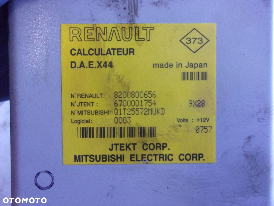 WSPOMAGANIE ELEKTRYCZNE RENAULT TWINGO II 8200800656 - 2