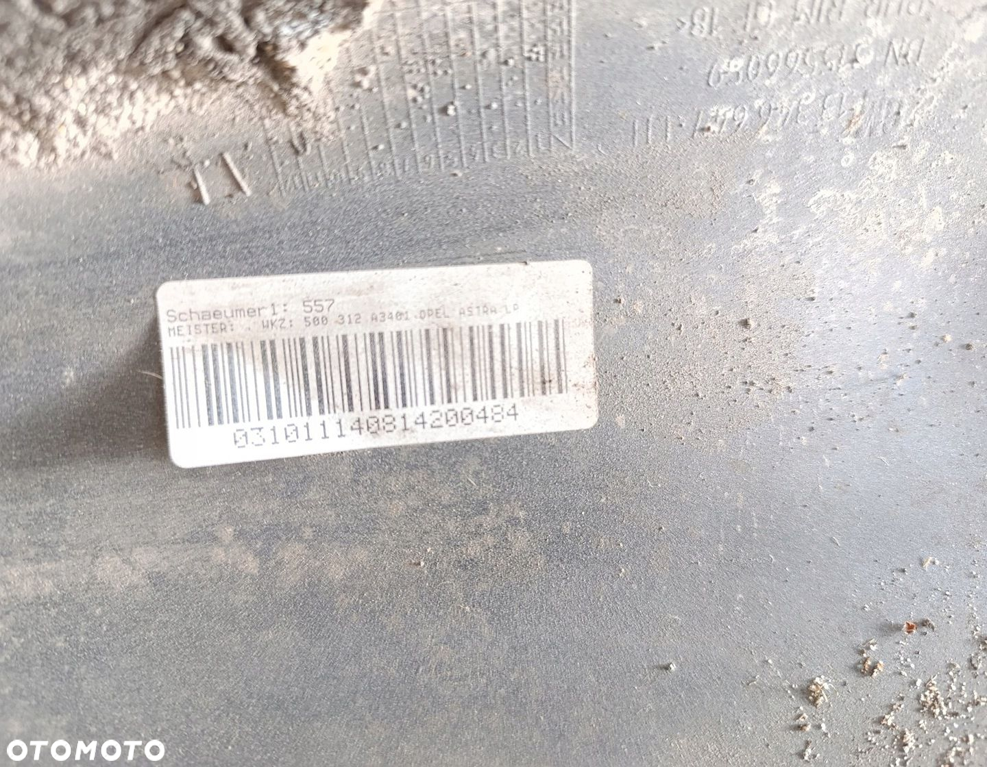 LISTWA PROGOWA LEWA 3D OPEL ASTRA J GTC HATCHBACK Z190 - 2