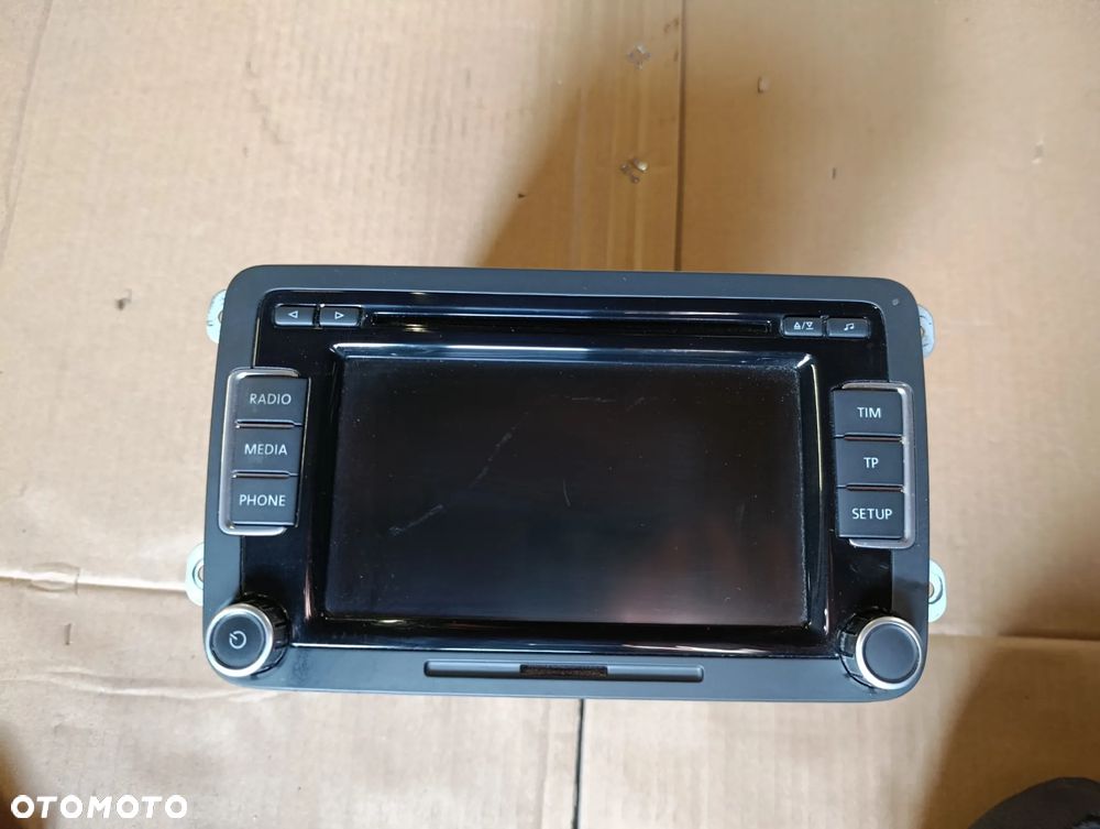 VW TIGUAN I 5N RADIO EKRAN WYŚWIETLACZ 3C8035190C - 1
