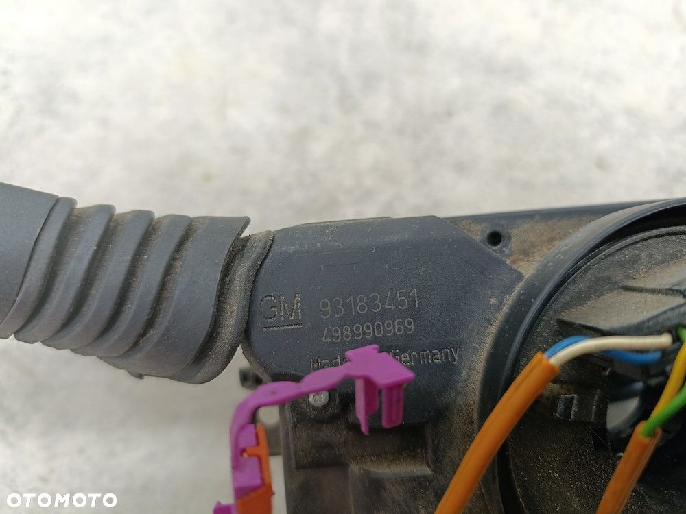 PRZEŁĄCZNIK ZESPOLONY OPEL ZAFIRA B 93183451 VALEO 1.9 CDTI - 2